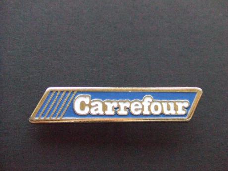 Carrefour Supermarkt logo blauw